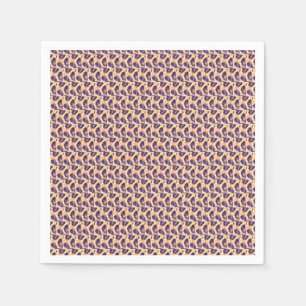 Personalised, Cute Leopard Pattern Tumbler Napkin
