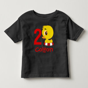 Personalised Cute little baby Duck Duckling Animal Toddler T-Shirt