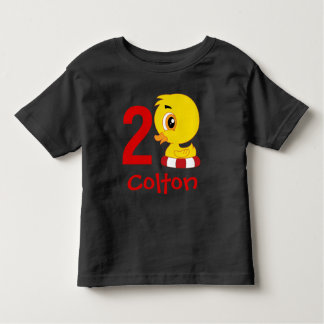 Personalised Cute little baby Duck Duckling Animal Toddler T-Shirt