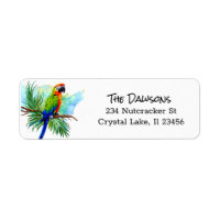Personalised Cute Parrot Artwork