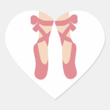 Personalised Cute Pink Ballet Pointe Shoes