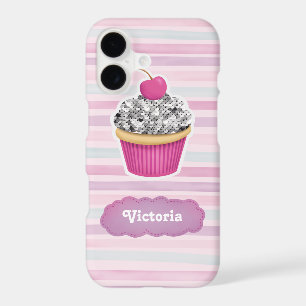 Personalised Cute Pink Cupcake