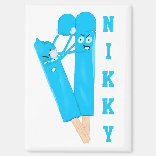 Personalised Cute Popsicle Magnet