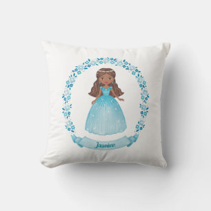 Personalised Cute Princess Cushion