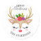 Personalised Cute Reindeer Christmas