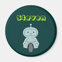 Personalised Cute Robot Illustration