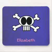 Personalised Cute Skull and Crossbones