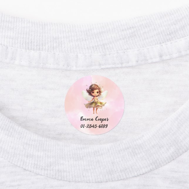 Personalised Cute Unicorn,Name,Phone number (Affixed)