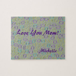 Personalised Cute Unique Abstract Pattern Jigsaw Puzzle