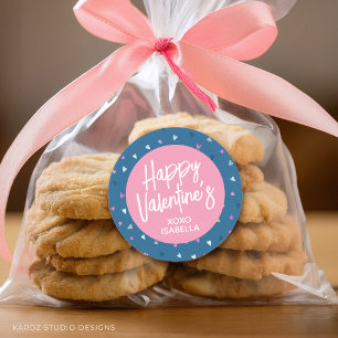 Personalised Cute Valentines Sticker