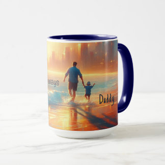 Personalised Dad Coffee Mug | Beside You Always