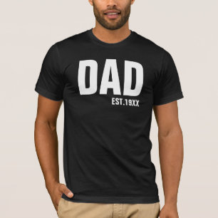 Personalised Dad Est. 19xx T-Shirt