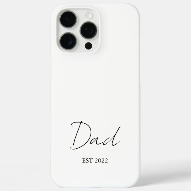 Personalised “DAD Est. [Year]” -  Case-Mate iPhone Case (Back)