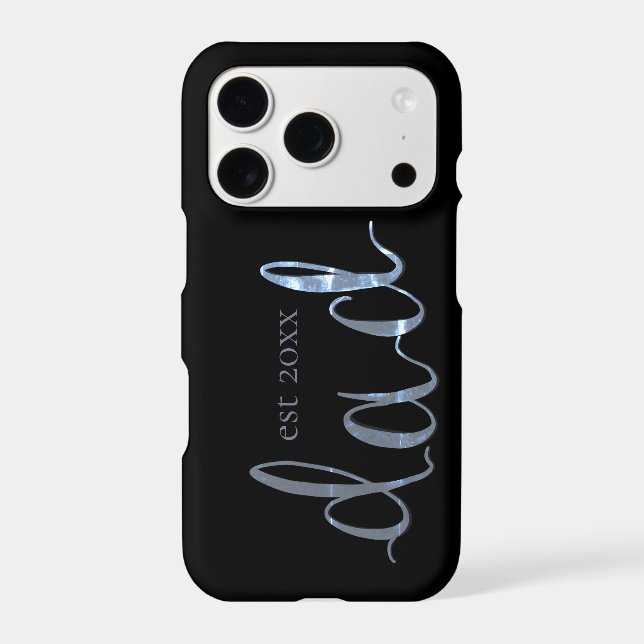 Personalised Dad Est. Year Vendedrl iPhone Case (Back)