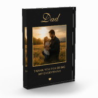 Personalised Dad Father's Day Memory Photo Album