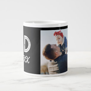 Personalised Dad Father's Day Men's Basic T-Shirt Large Coffee Mug