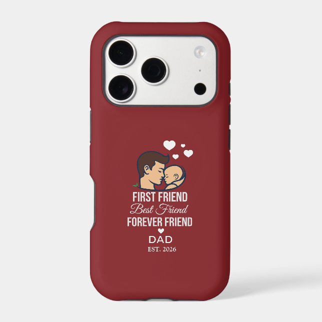 Personalised Dad iPhone Case  Case (Back)