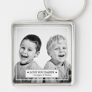 Personalised Dad Key Ring
