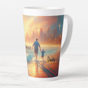 Personalised Dad Latte Mug - Beside You Always 
