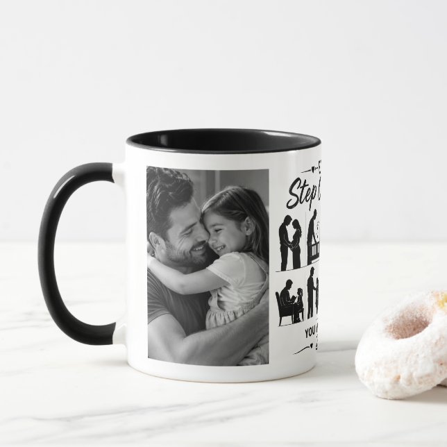 Personalised Dad Mug Every Step Of My Life (With Donut)