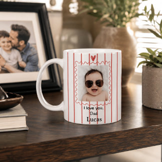 Personalised Dad Mug with Baby Photo