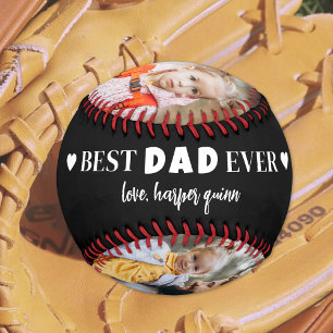 Personalised Dad Photo Collage Baseball