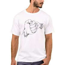 Personalised Dad & Son Hands T-Shirt