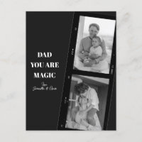 Personalised 'Dad You Are Magic' Two Fathers Photo