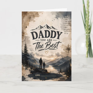 Personalised Daddy Adventure Greeting Card