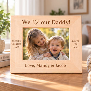 Personalised Daddy Picture Frame