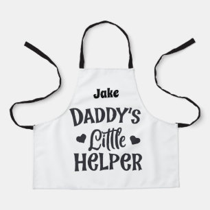 Personalised Daddy's Little Helper Apron