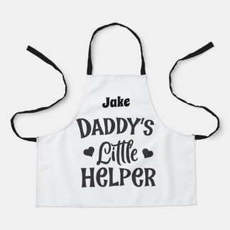 Personalised Daddy's Little Helper Apron