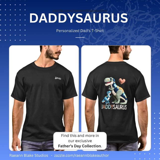 Personalised Daddysaurus T-Shirt (Creator Uploaded)