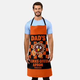 Personalised Dad's Thanksgiving Apron