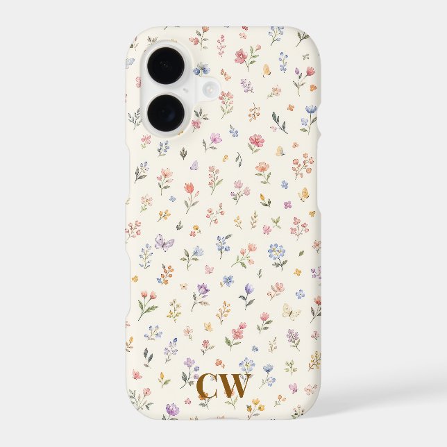 Personalised Dainty Wildflower (Back)