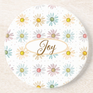 Personalised Daisy Coaster