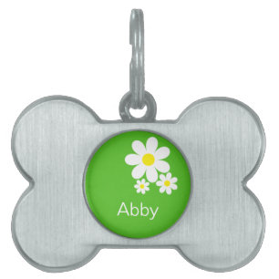 Personalised Daisy Pet Tag