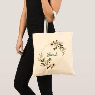 Personalised Daisy tote