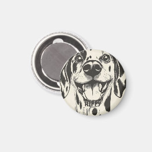 Personalised Dalmatian Dog Magnet