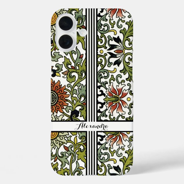 Personalised Damask iPhone 6 case-You Choose Colou Case-Mate iPhone Case (Back)