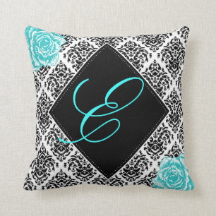 Personalised Damask Nursery Accent Pillow