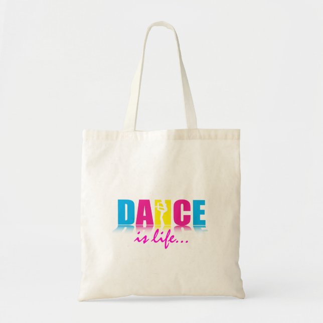 Personalised Dance Dancer Tote Bag (Front)
