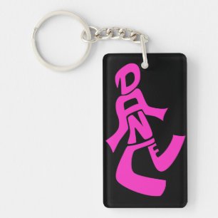 Personalised Dance keychain