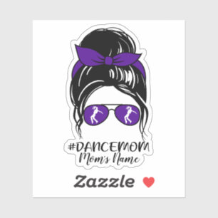 Personalised Dance Mum Sticker