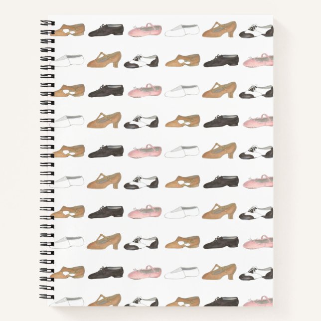 Personalised Dance Teacher Ballet Tap Jazz Lyrical Notebook (Front)