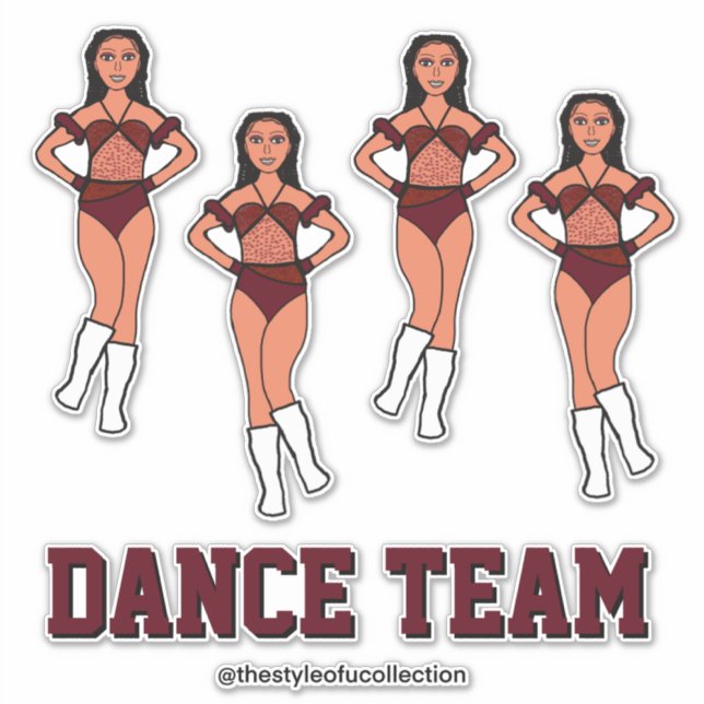 Personalised Dance Team Chocolate Cosmos #2 Stones (Front)