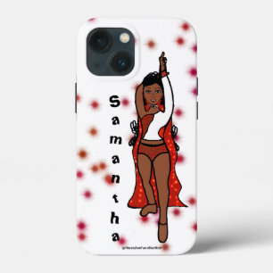Personalised Dancer iPhone  /iPad case Red Cape
