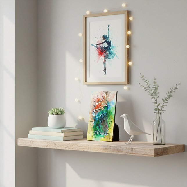 Personalised dancer  plaque (Creator Uploaded)