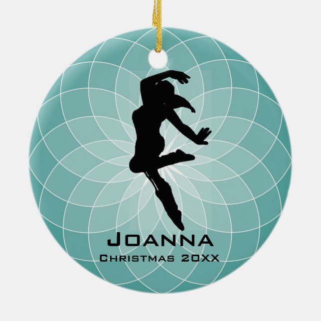 Personalised Dancing Ornament (Back)