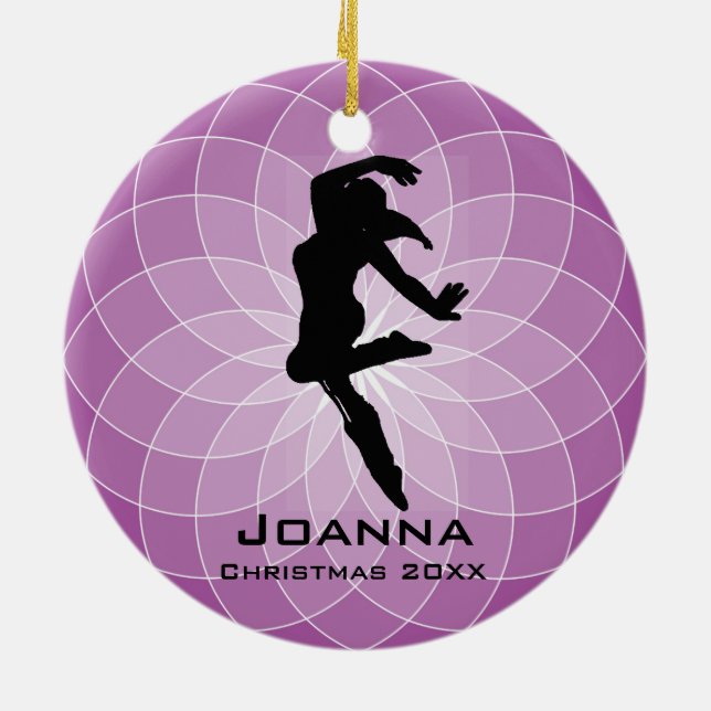 Personalised Dancing Ornament (Back)